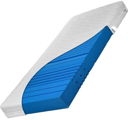DaMi Kaltschaum-Matratze Deluxe I für Guten Schlaf & gegen Rückenschmerzen, Orthopädische Bett-Matratze (RG 45), Made in Germany, mit waschbarem Bezug, Härtegrad H2 bis 90 kg, 90x200 cm