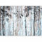 murando - Papier peint panoramique artistique 400x280 cm - Revêtement mural décoration pour chambre salon - Design unique et moderne - Gris noir - Bois arbres oiseaux texture animaux f-C-0187-a-a