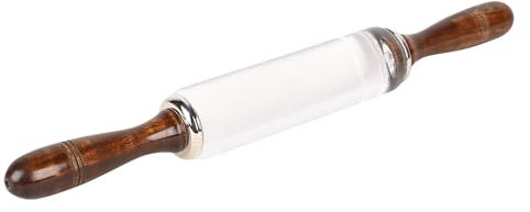 Rollyware™ Premium Crystal Clear Nudelholz - Belan - zum Backen - 25% weniger Aufwand beim Arbeiten des Teigs - Upgrade Ihres Backens - Antihaft & keine Wartung - - [Geschenkverpackung]