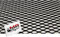 MR-Style Rejilla deportiva de aluminio, 100 x 33 cm, metal expandido, color negro, para tunnig