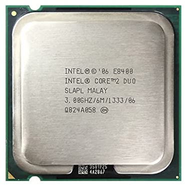 WUYIN 2 Duo E8400 Processore CPU dual-core da 3,0 GHz 6M 65W LGA 775 CPU