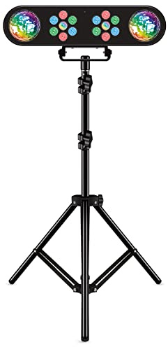 qtx | PAR-T Bar LED Multi Effect with Lighting Stand and Wireless Remote, 151.735UK