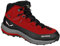 Salewa Mountain Trainer 2 Powertex Mid Scarponcini da Trekking per Bambini , Rosso, 27