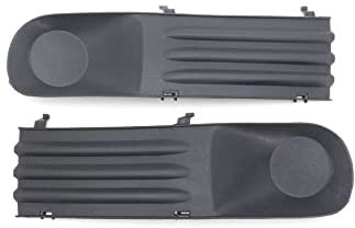 Nonuin Nebelscheinwerfer Abdeckungen Für VW Für Transporter T5 2003-2009 7H0807490A 7H0807489C Auto Links Rechts Nebelscheinwerfer Kühlergrill Abdeckung Außen Zubehör