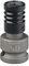 KAIFNT K352-006 3/8-inch Drive to 1/4-inch Hex Bit Holder Socket, 3/8DR to 1/4H Quick Change Impact Adapter