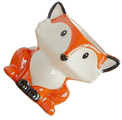 CLSSLVVBN Ceramic Plant Pot For Small Succulents Easy To Maintain Innovative Ceramics Small Ceramic Plant Pot Small Succulent Pot, foxes