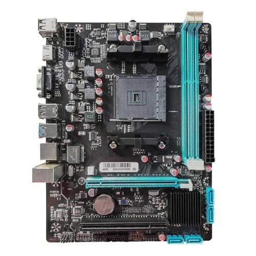docooler Scheda madre del computer CPU LGA904 Supporta processori serie FM2, FM2+ Supporta fino a 16G 1066HMz/1333HMz/1600HMz Realtek 100Mbit USB3.0 SATA3.0