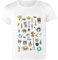 Gartenausrüstung Weißes T-Shirt Für Herren, Klassische Passform