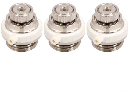Automatic Air Vent for Radiator Valve 12 For BSP Self Bleeding, Energy Saving, Easy Replacement (3pcs)