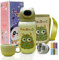 OMDAILYESSENTIALS Botella agua acero inoxidable niños - 500ml, Acero premium 316, Botella acero inoxidable niños con pajita, Botella termica niños con accesorios, Botellas de agua para niños