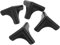 ibasenice d'angle pour Hottes de Cuisinière d'angle pour Murs de Cuisine en Silicone pour Applications Larges