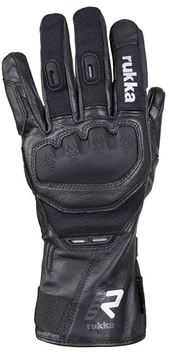 Rukka Ventu-R wasserdichte Motorrad Handschuhe, schwarz, 9 | Wasserdicht