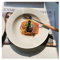 Servizio Tavola Piatto da pranzo Piatto in ceramica bianca pura Piatto for cappello con filo Piatto profondo Piatto da dessert Piatto da insalata Piatto da cucina for la casa Ristorante Piatto rotondo
