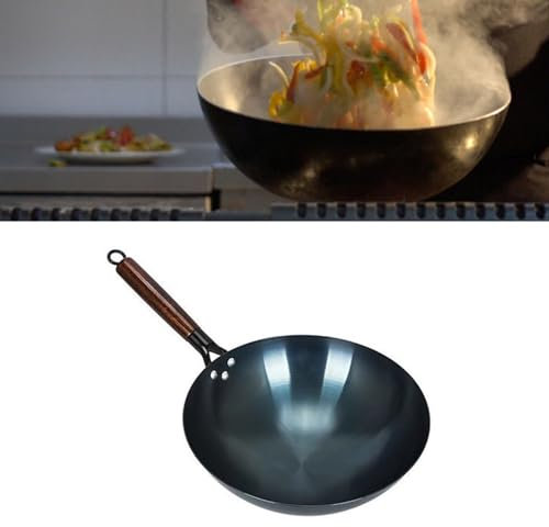 Wok Chino, Diseño de un Wok Pan para el Hogar (34 cm)