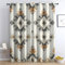 Vorhänge Azteken Western Wohnzimmer Schlafzimmer, Vorhang Ethno Muster Blickdicht Ösen, Fenster Gardinen, Verdunklungsvorhänge Thermovorhang, 2er Set Curtains, H 220 x B 140 cm MHGo147
