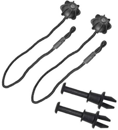 Rynplex Cordón for Bandeja de paquetería, for Seat, for Ibiza 6L 6J 6F, Correa for for Maletero Trasero Z5867769 Correa para portaequipajes de Coche