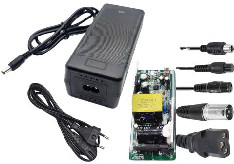 KIXZSAZ Caricabatterie 48V per scooter elettrici Aovopro e caricabatterie per scooter elettrico ABS Aovopro per bici elettrica