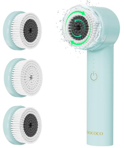 3 in 1 Elektrische Gesichtsbürste Bidirektionale Rotation, Wasserdicht
