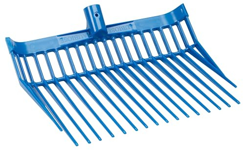 Future Distribution Aubiose Future Fork Head without Handle, Shavings Fork Head, Plastic, Includes Nut and Bolt, stable, horse, manure