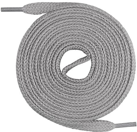 Mount Swiss Schnürsenkel flach 7mm Baumwolle – 12 Farben 18 Längen 45–200cm | Sneaker, Arbeitsschuhe, Wanderschuhe, Stiefel, 6-14 Ösen, Schuhbänder, Schuhriemen, shoelaces, Senkel, Damen Herren Kinder