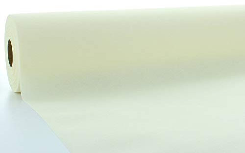 Sovie HORECA | Tischdeckenrolle | Linclass® Airlaid | 118 cm x 40 m | für Hochzeit, Geburtstag, Taufe, Kommunion | Made in Germany | 1 Stück (Champagner)