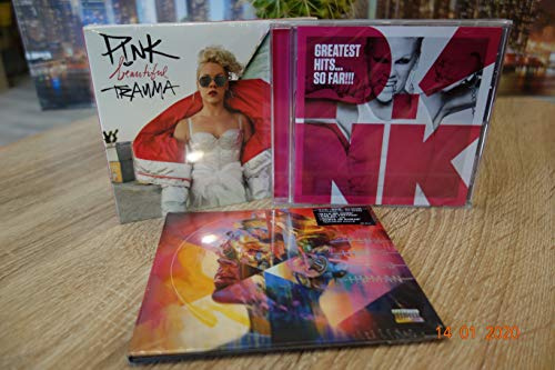 incl. Greatest Hits...So Far!!!; ink. Hurts 2B Human; incl. Beautiful Trauma - 3 CD Album MEGA SET Alle Hits von P!nk