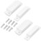 Casa cablata Allarme di Sicurezza Magnetico Contatto di Porta sensore Reed Interruttore 2 Set Bianco