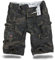 Trooper Cargo Shorts Lightning Edition - blackcamo 4XL