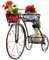 Vélo Créatif Support de Pot de Fleurs, Étagère à Fleurs en Fer, Porte Pots de Plante, Support de Pot De Fleur de Plante, Décoration pour Jardin Balcon Terrasse Couloir