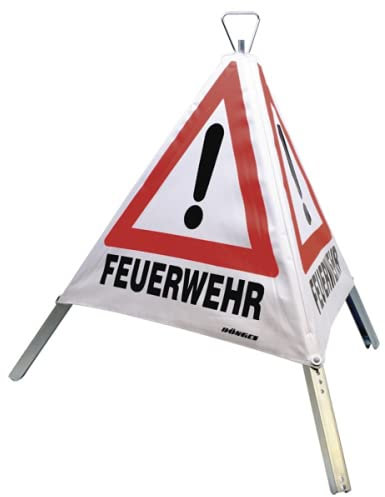 Faltsignal Feuerwehr Unfall 70cm Verkehrsunfall Absicherung Warndreieck