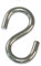 Amig - Confezione da 6 ganci aperti tipo S Mod.30165 per appendere utensili o utensili da cucina e fai da te, per collegare corde, catene o nastri, in acciaio inox, multicolore, Ø3 x 30 mm.