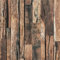CiCiwind 17.32''×196'' Dark Brown Rustic Wood Self-Adhesive Contact Paper Peel and Stick Vintage Distressed Wood Panel Kitchen Wallpaper