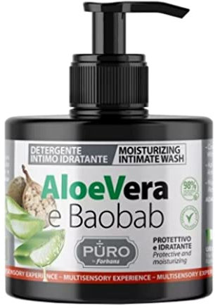 Forhans AloeVera E Baobab Intimreiniger, feuchtigkeitsspendend, 250 ml