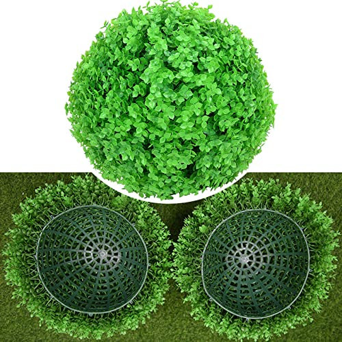 Boule De Buis Artificiel 20 30 40 50 Cm Exterieur Boule D'herbe Décorative, Buis Boule En Plastique, Végétaux Artificiels, Boule Topiaire En Buis, Plantes Artificielles Extérieur ( Size : 40cm(15.7in)