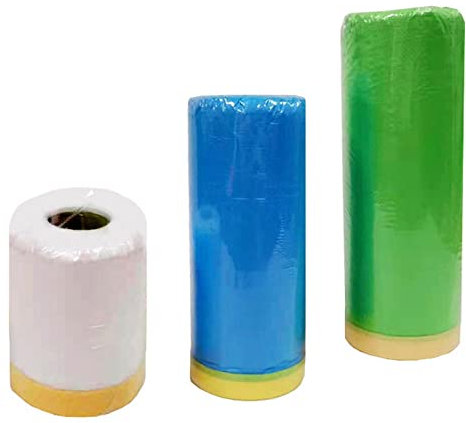 Kunststoffrolle Lackschutzfolie Lackschutzfolie Renovierungsfolie Sprühfolie Abdeckpapier Auto Abdeckpapier 25m lang 1 Rolle Breite 55cm 1 Rolle Grün Länge 25m