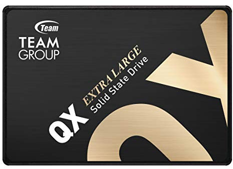 TEAMGROUP QX 4TB 3D NAND QLC 2.5 Inch SATA III Internal Solid State Drive SSD R/W Speed up to 500/460 MB/s 1000TBW Laptop & PC Desktop T253X7004T0C101