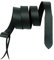WEMBILS Latigo Sattelgurt für Westernsattel, 182,9 cm, Schwarz, mit Löchern