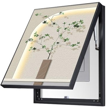 Vertikaler Stromzähler Box Dekoration,Kreative Stromzähler Box Abdeckung Verstecken Gemälde Abdeckung,Dekorative Malerei Zähler Abdeckung Zählerkastenabdeckung,Einfache Abdeckung Zähler Dekoration