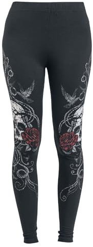 Black Premium by EMP Damen Schwarze Leggings mit weichem Material