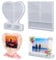 Resin Moulds Silicone, 2Pcs Square and Heart Frame Epoxy Resin Moulds, DIY Craft Moulds for Home Decoration and Creative Gifts, Reusable Silicone Moulds for Flowers and Resin Casting
