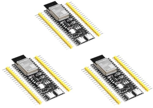diymore 3 Stücke für ESP32 S3 DevKitC 1 N16R8 für ESP32 S3 1 N16R8 Entwicklungsboard WiFi Bluetooth 5.0 Mesh Entwicklungsboard