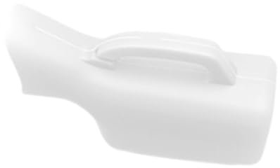 perfeclan Botella para urinario, recipiente para recolección de orina, 1200 ml, recipiente para orina, botella para orinar, orinal para personas mayores, mesita, Mujeres Blancas