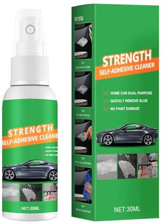 Nybhyjka 2 paquetes de 30 ml de gel removedor de adhesivo, suaviza y disuelve el alquitrán, pegamento, elimina de segura pegatinas, etiquetas, adhesivos, cinta, crayón, pegamento para coche