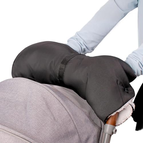 Allgemeine Kinderwagen Fäustlinge, Warmes, Isoliertes, Wasserdichtes Design, Einfache Hakenschlaufen Installation, Weiche Fleece Innenseite Für Kaltes Wetter