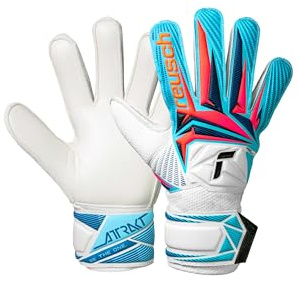Reusch Torwarthandschuhe Kinder | robuster Grip & stabile Passform | für Training & Spiel, für Kunstrasen, Naturrasen & Hartplatz, für Nachwuchs-Torhüter, Größe 4-8, Attrakt Solid Junior