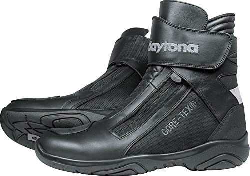 Daytona Arrow Sport GTX Gore-Tex - Stivali da moto impermeabili, Le Noir, 41 EU