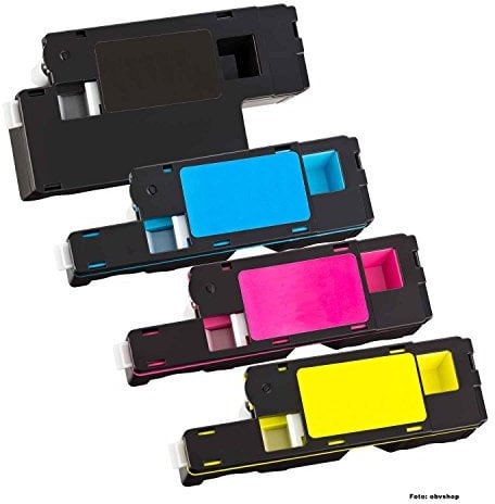OBV NL Serie 4X kompatibler Toner für Dell E525W E525 ersetzt 93-BBLN / H3M8P / 593-BBLL / VR3NV / 593-BBLZ / WN8M9 / 593-BBLV / MWR7R schwarz cyan magenta gelb