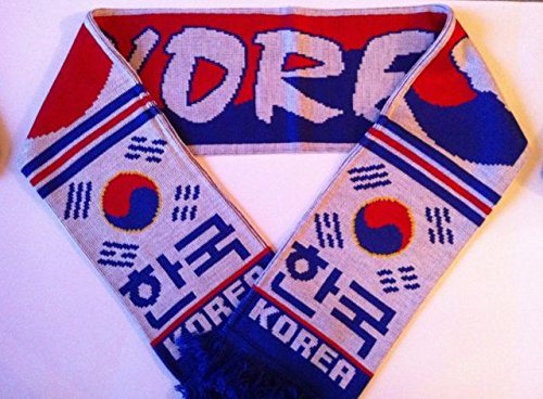 Südkorea Schal Fanschal Fussball Schal