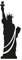 Plott Aufkleber Freiheitsstatue Statue Liberty America USA Sticker NYC NEU