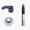 Haishine Pompa olio Kit ingranaggio a vite senza fine per Husqvarna 340 340E 345 345E 350 445 445E 450 450E 353 359 346XP Motosega 503931801